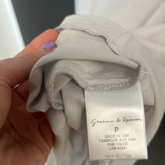 Graham and Spencer S 2 piece light cotton oversized dress and slip dress EUC - Picture 12 of 15